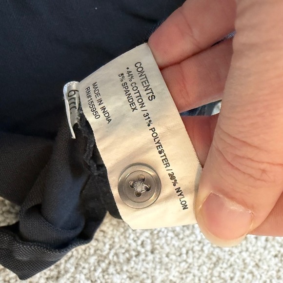 Greyson Polo Shirt Mens Medium Charcoal Gray Golf Short Sleeve Preppy Athleisure - Picture 7 of 11